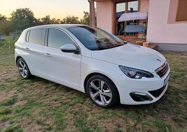 Peugeot 308 cena 51900 przebieg: 164000, rok produkcji 2017 z Poddębice